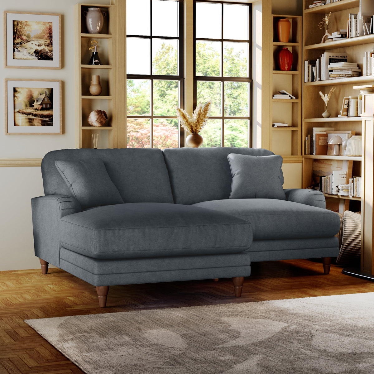 Bampton 3 Seater Chaise Sofa