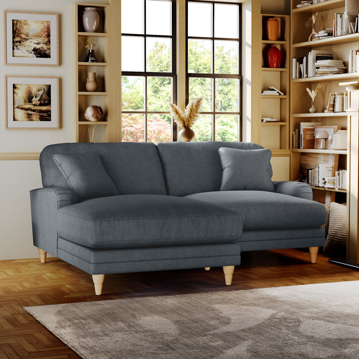 Bampton 3 Seater Chaise Sofa
