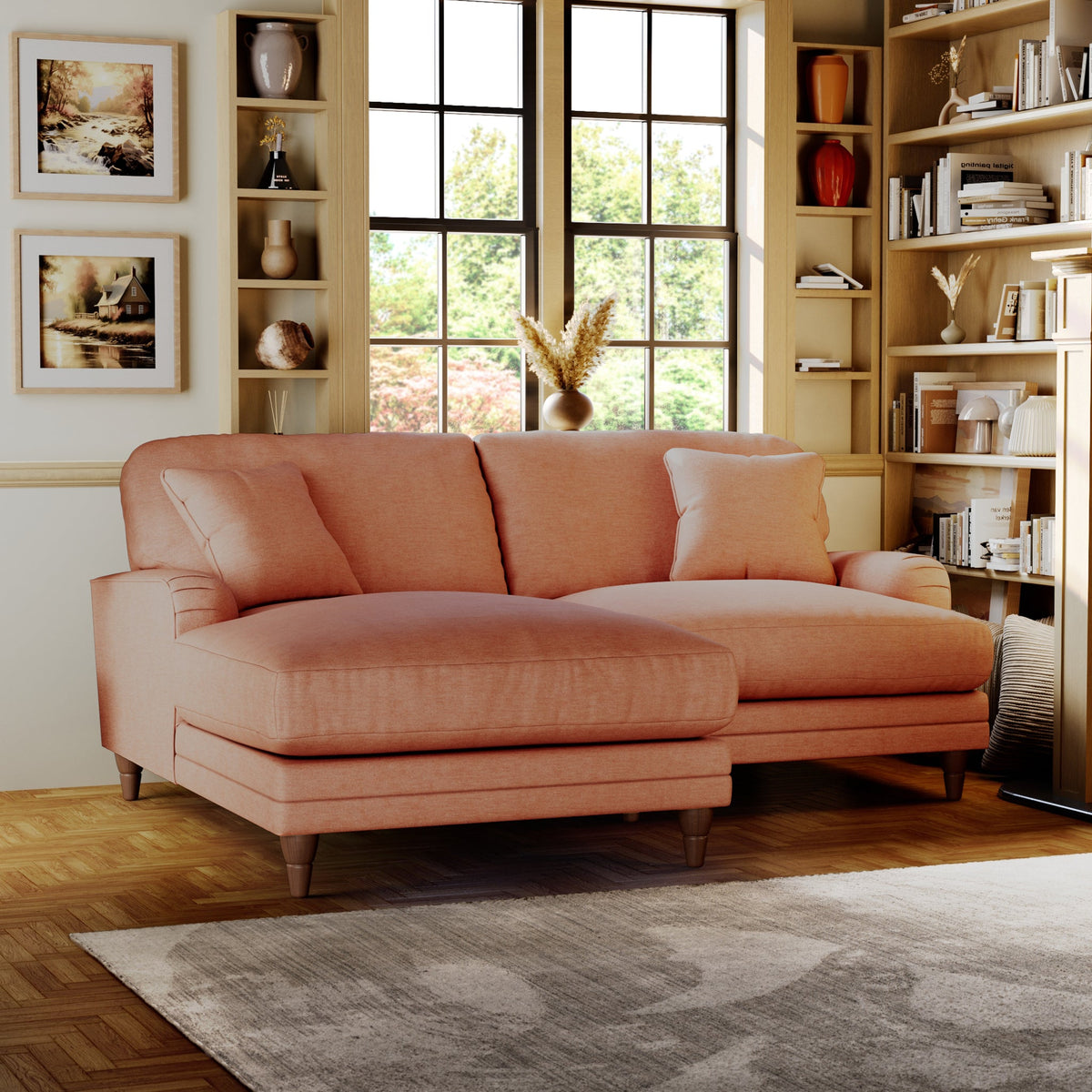 Bampton 3 Seater Chaise Sofa