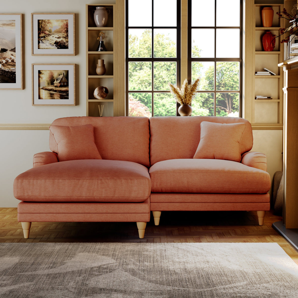 Bampton 3 Seater Chaise Sofa