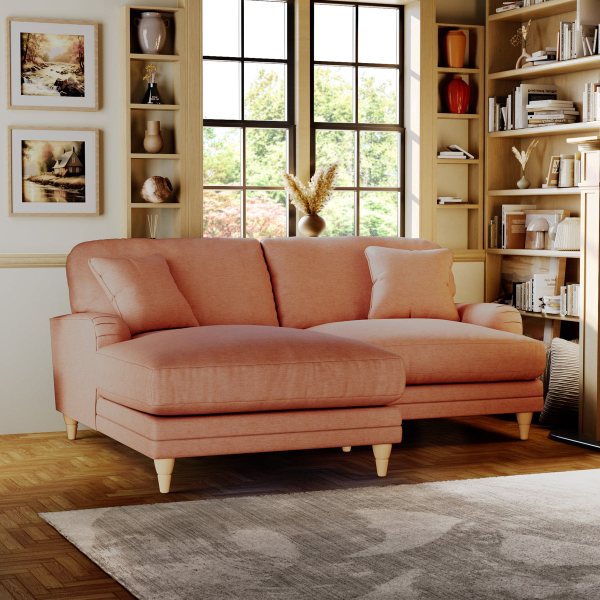 Bampton 3 Seater Chaise Sofa