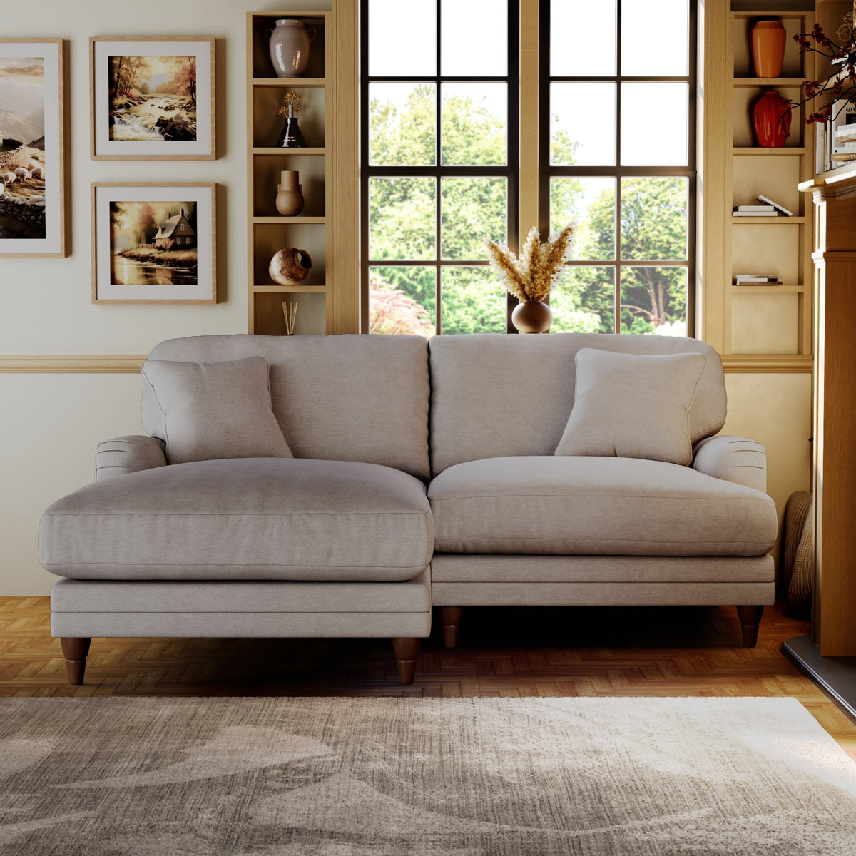 Bampton 3 Seater Chaise Sofa