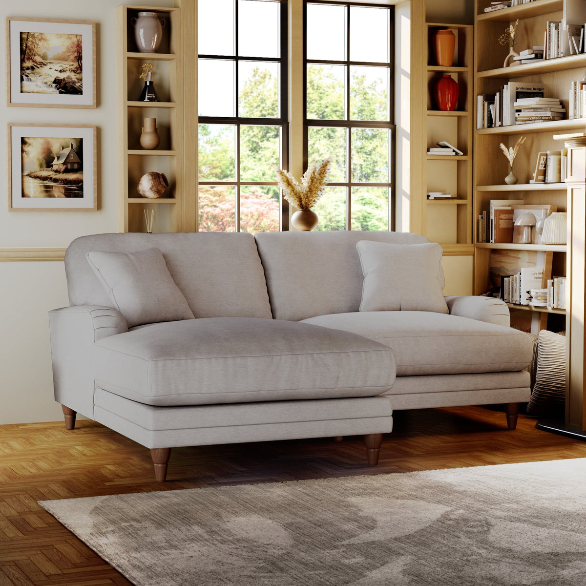 Bampton 3 Seater Chaise Sofa