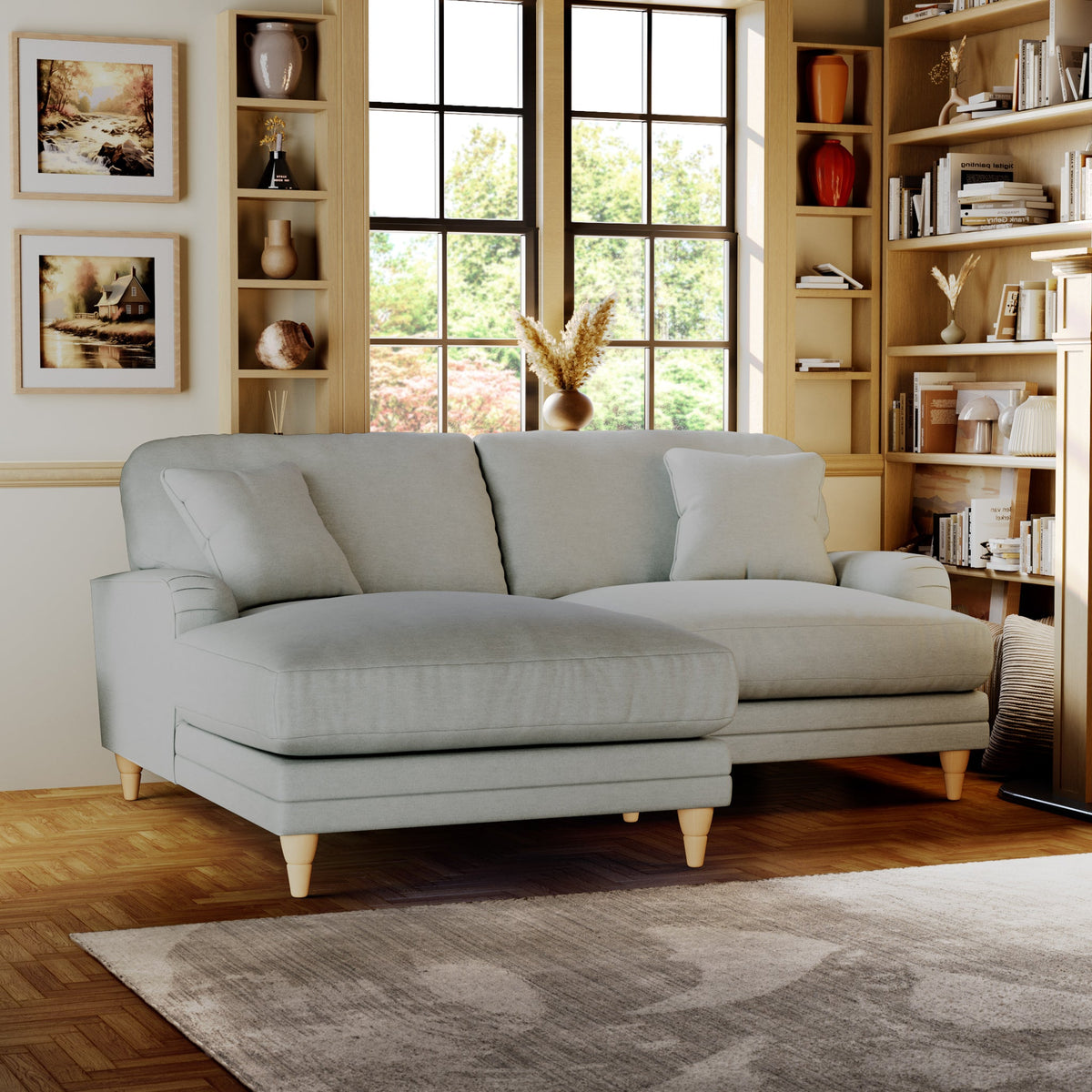 Bampton 3 Seater Chaise Sofa