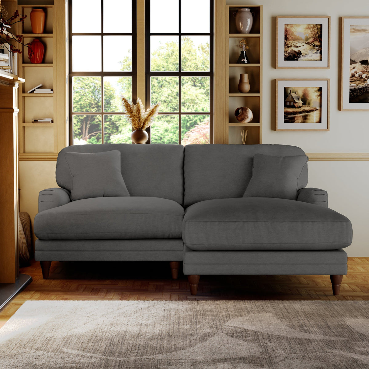 Bampton 3 Seater Chaise Sofa