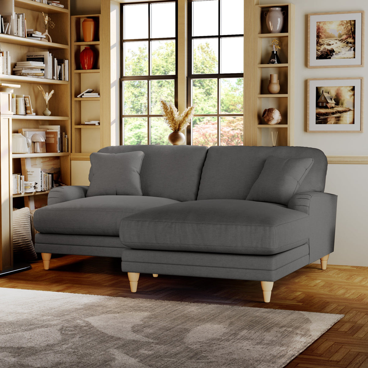 Bampton 3 Seater Chaise Sofa
