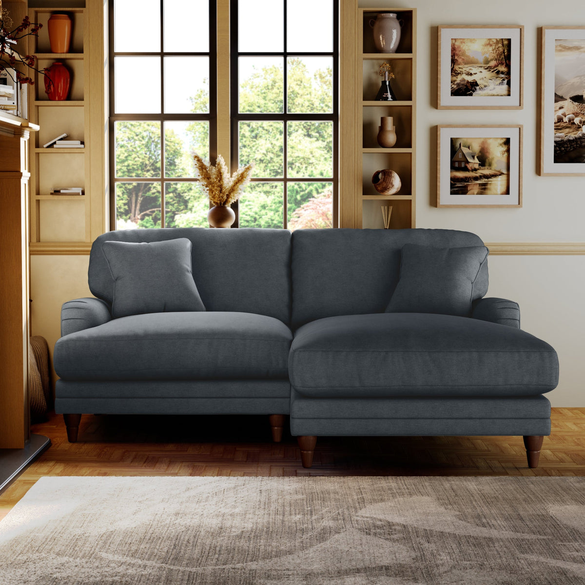 Bampton 3 Seater Chaise Sofa