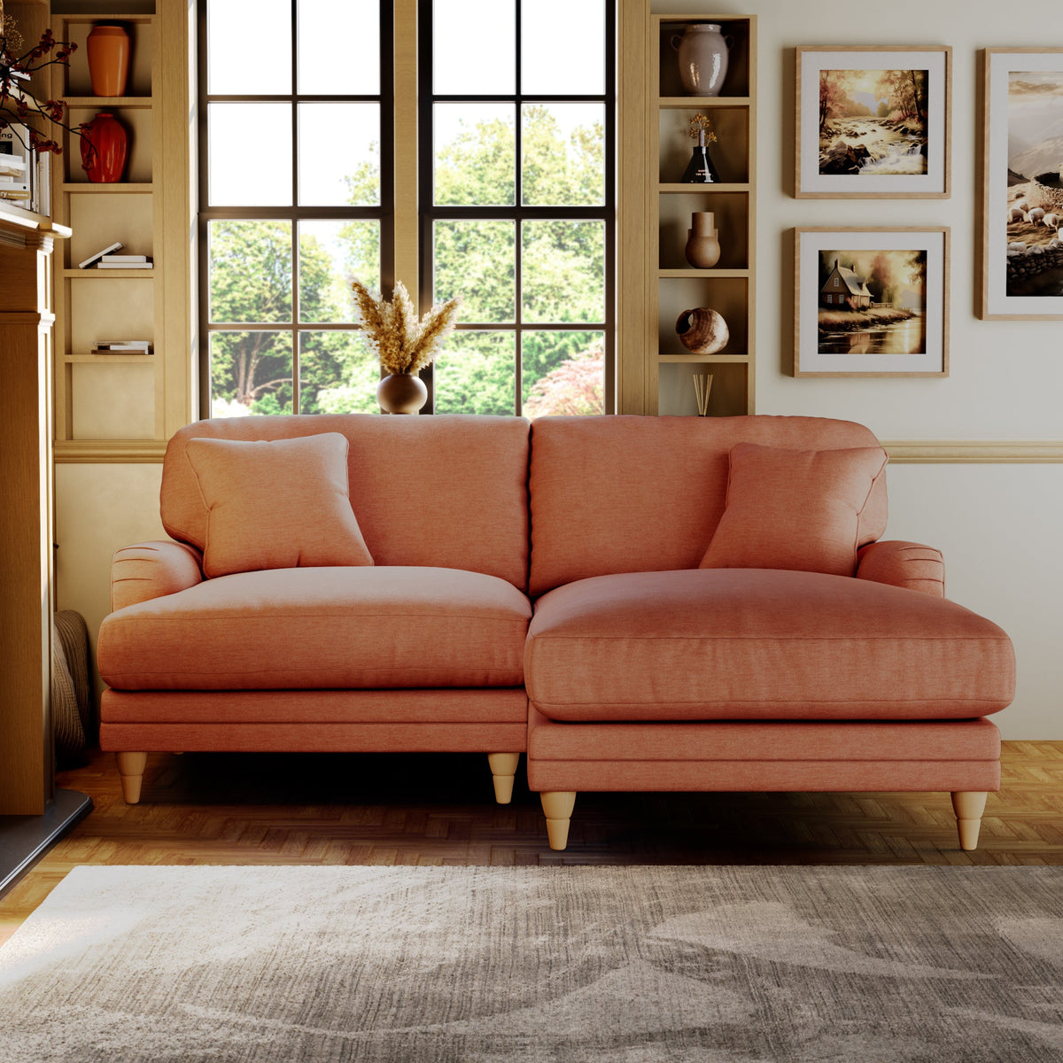 Bampton 3 Seater Chaise Sofa