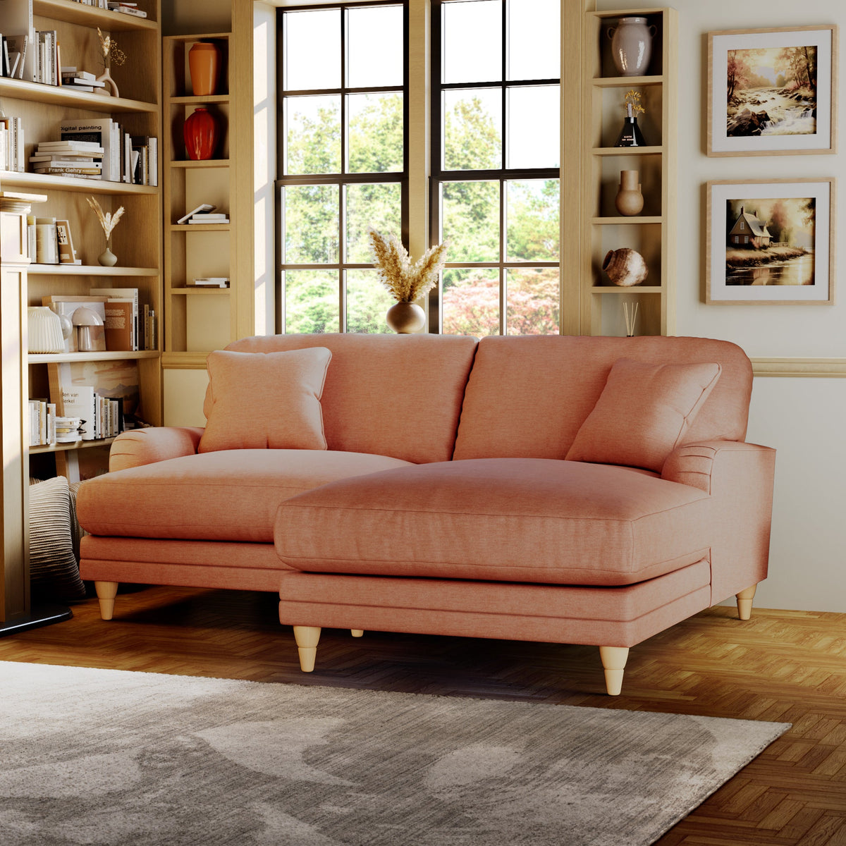 Bampton 3 Seater Chaise Sofa