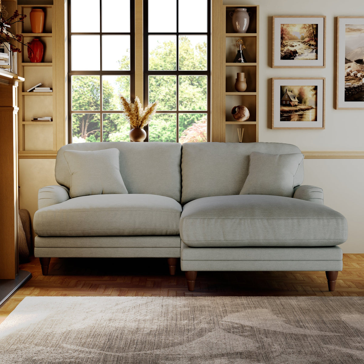 Bampton 3 Seater Chaise Sofa
