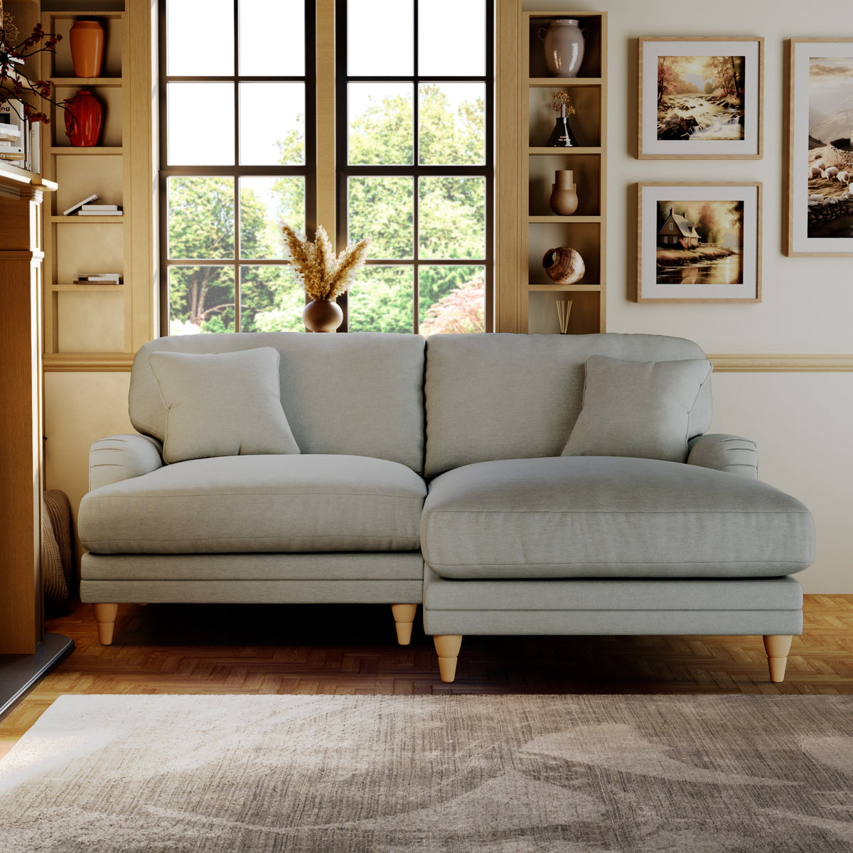 Bampton 3 Seater Chaise Sofa