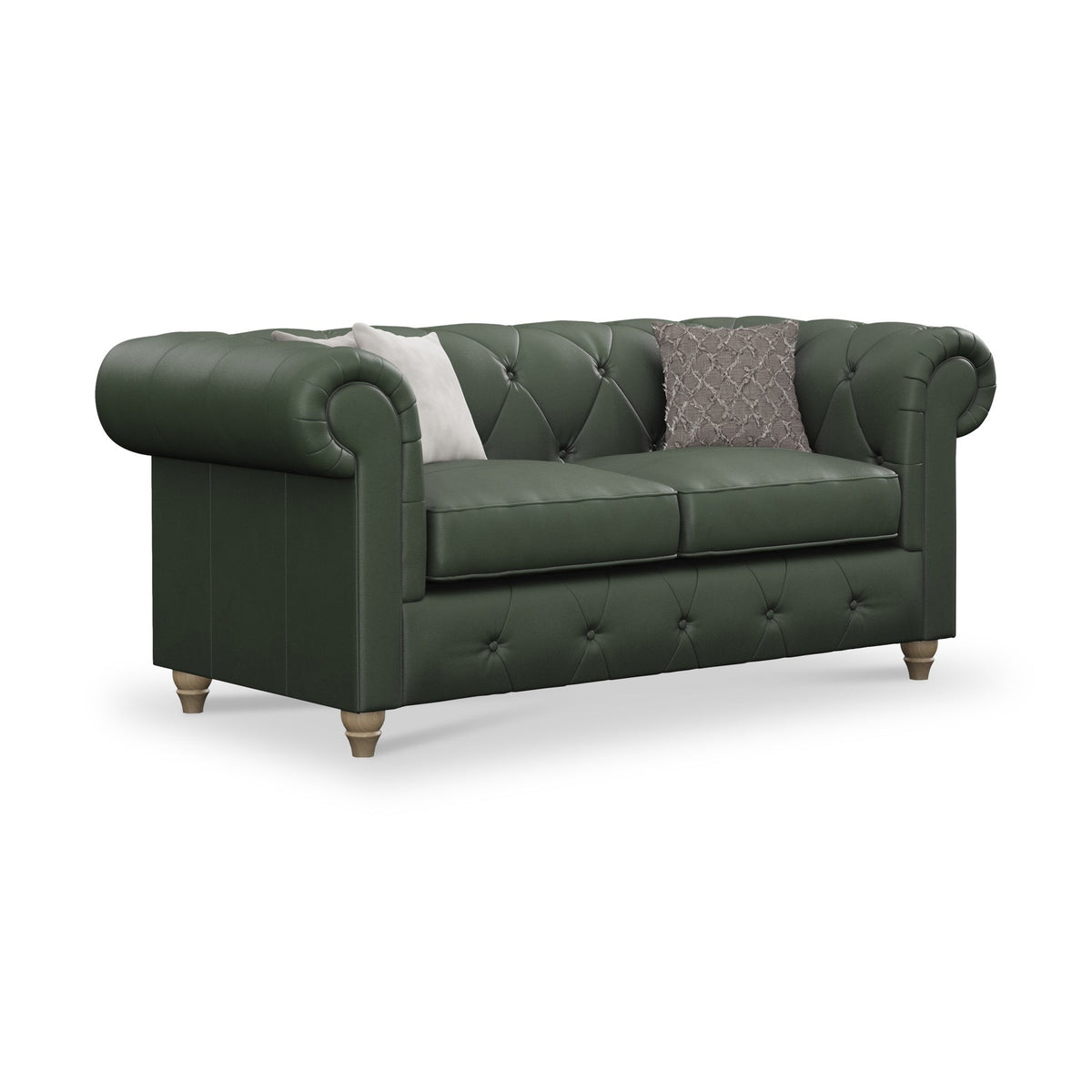 Everett Leather 2 Seater Sofa