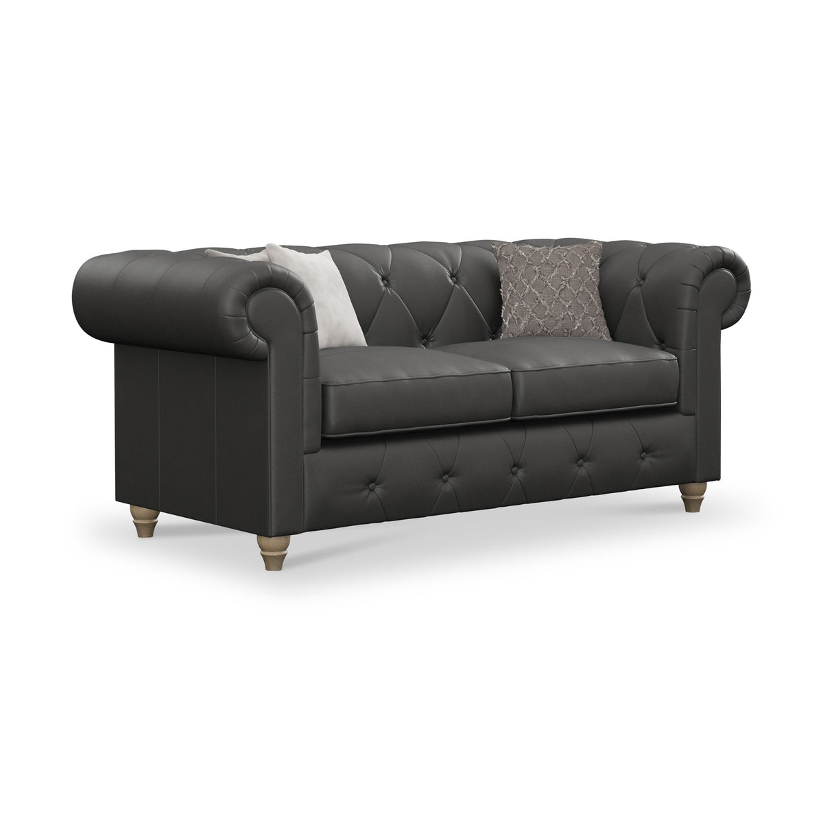 Everett Leather 2 Seater Sofa