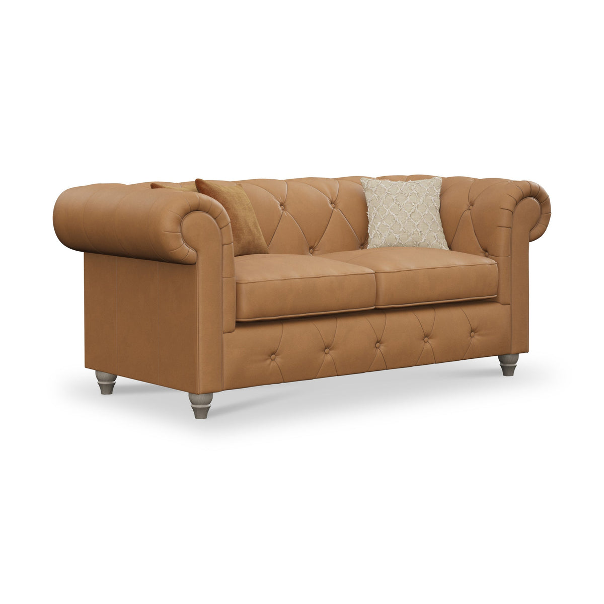 Everett Leather 2 Seater Sofa
