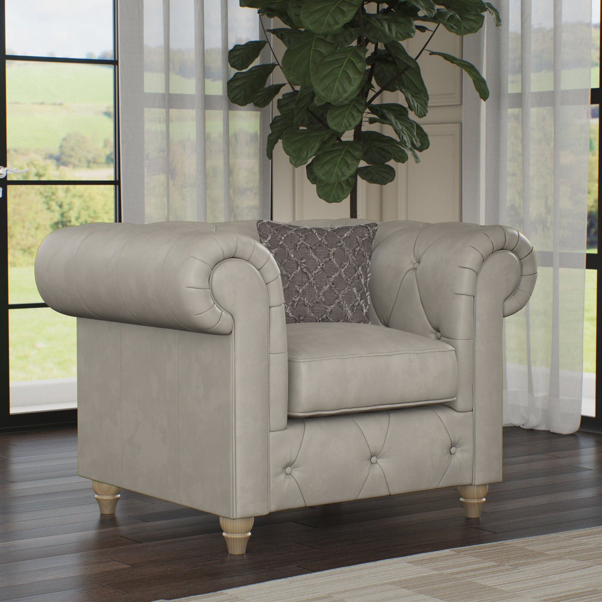 Everett Leather Armchair