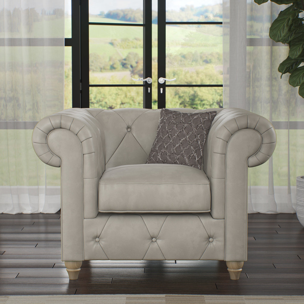 Everett Leather Armchair