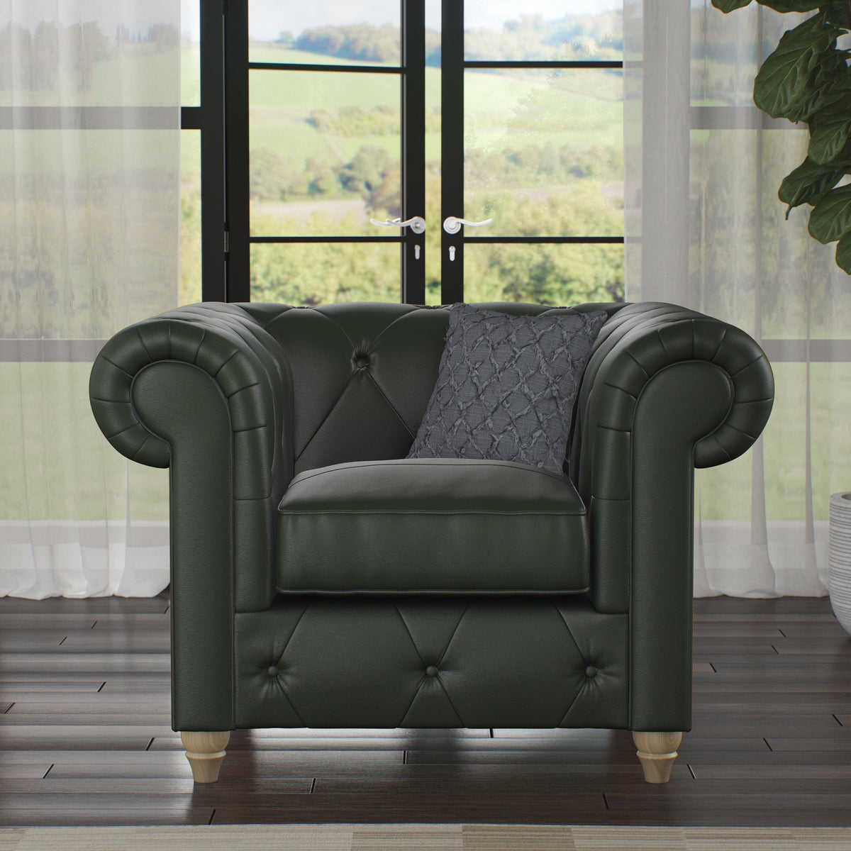 Everett Leather Armchair