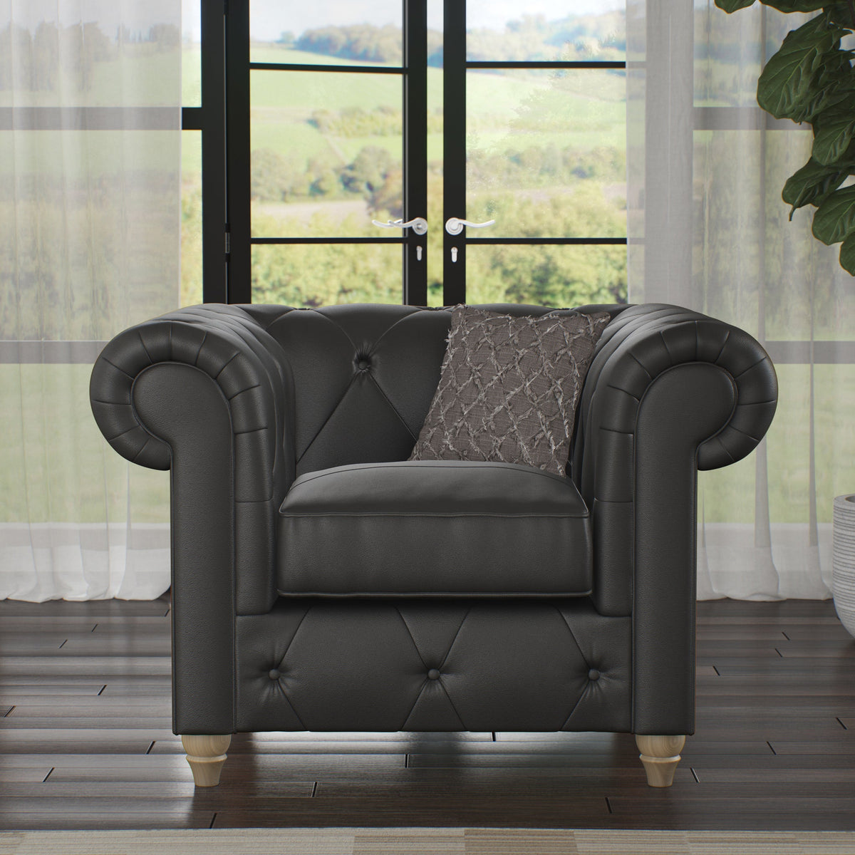 Everett Leather Armchair