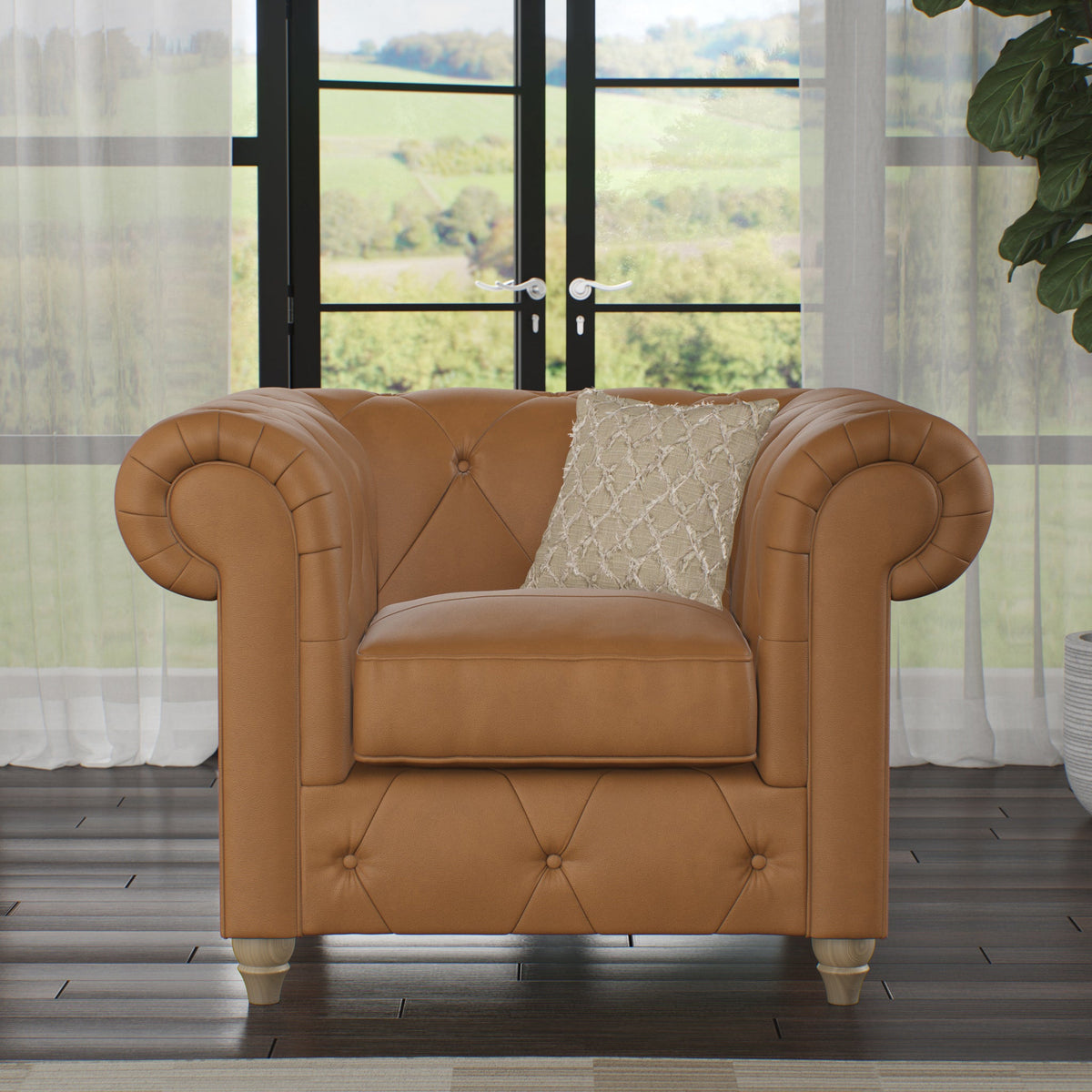 Everett Leather Armchair
