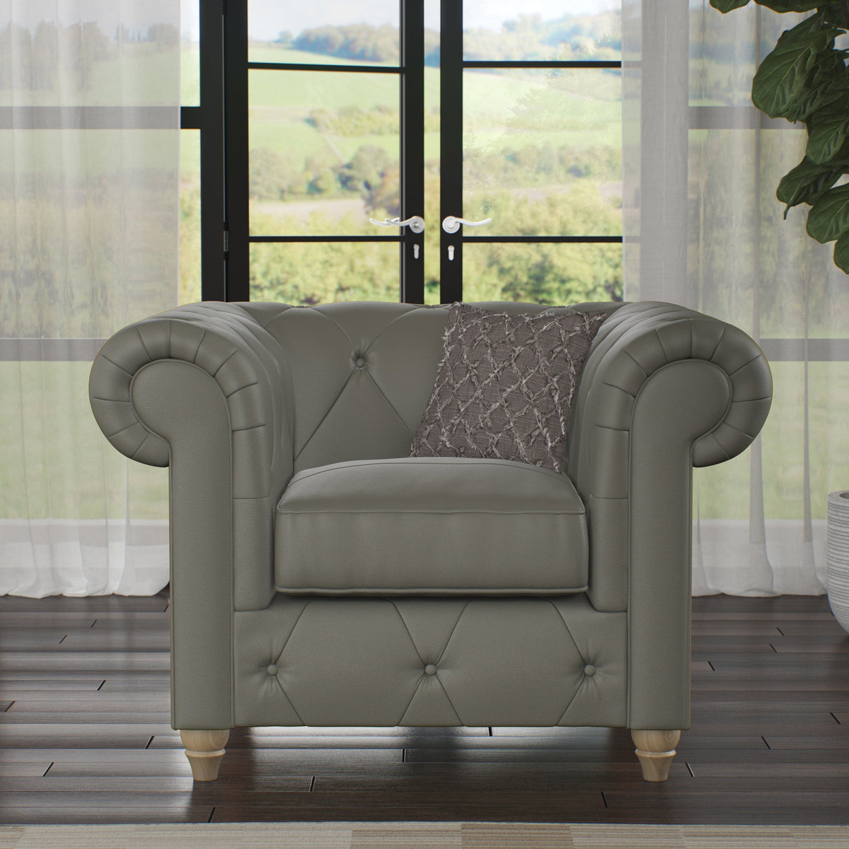 Everett Leather Armchair