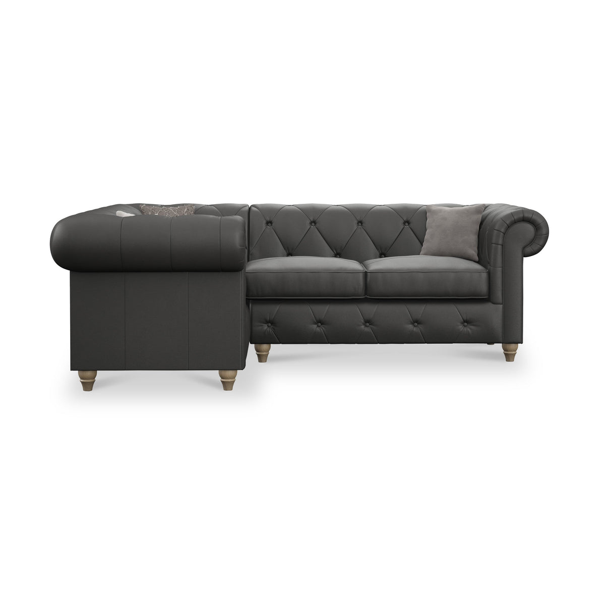 Everett Leather Corner Sofa