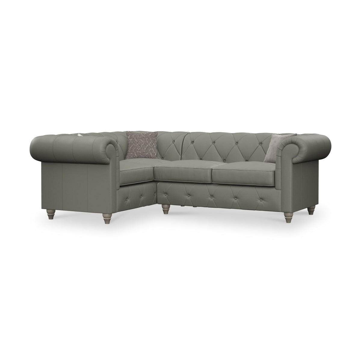 Everett Leather Corner Sofa