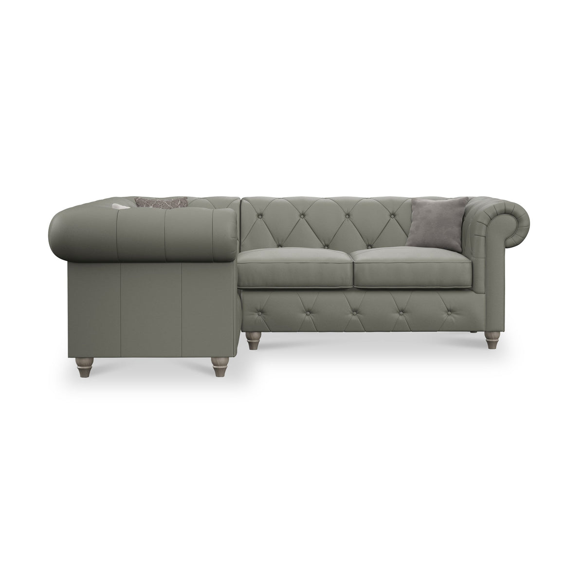 Everett Leather Corner Sofa