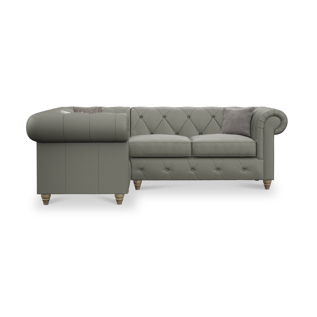 Everett Leather Corner Sofa