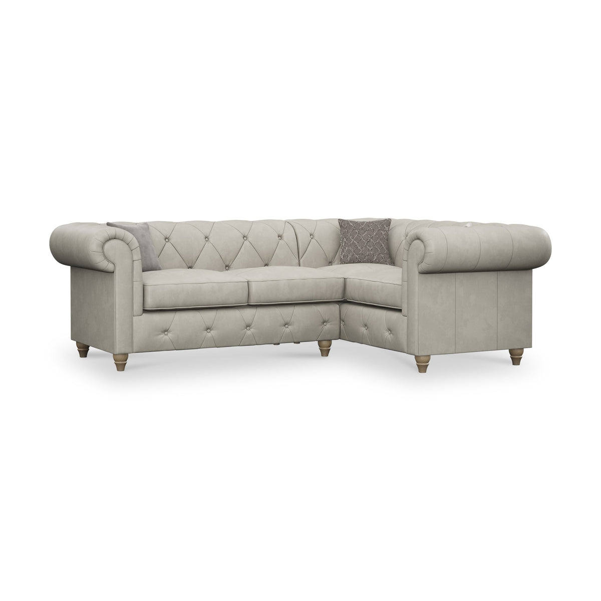 Everett Leather Corner Sofa