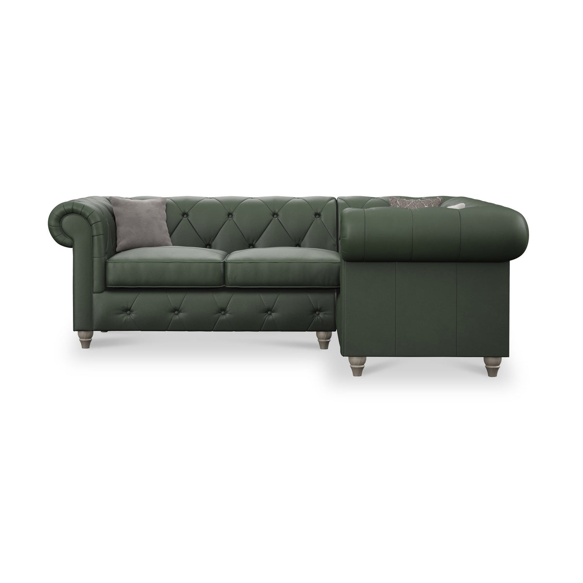 Everett Leather Corner Sofa