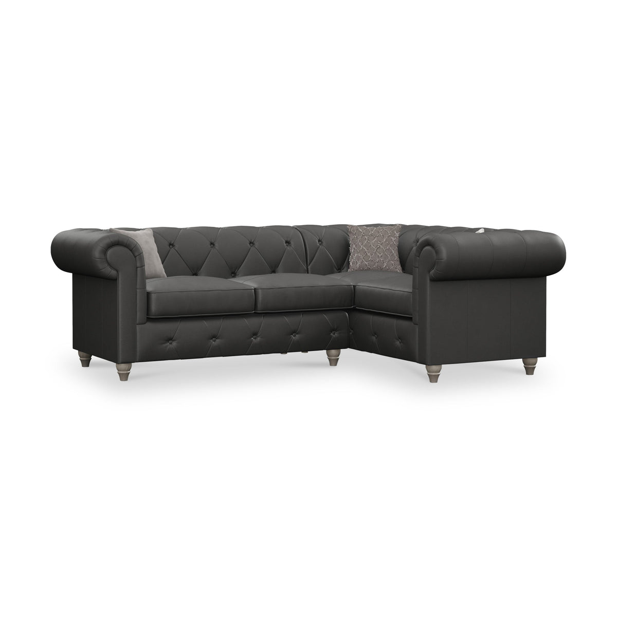 Everett Leather Corner Sofa