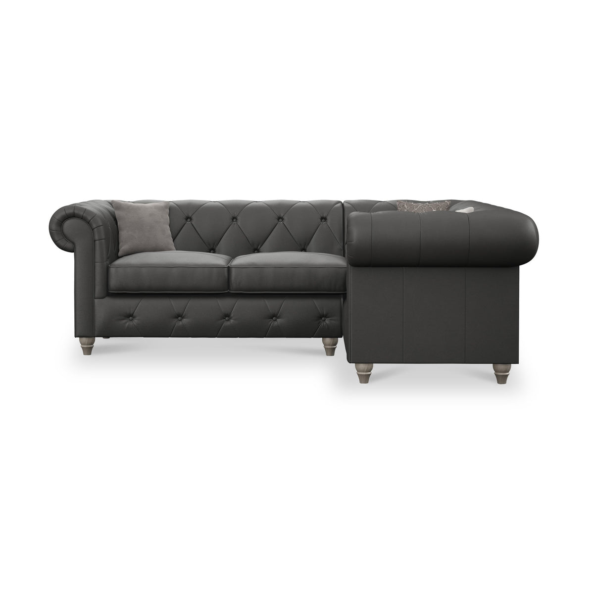 Everett Leather Corner Sofa