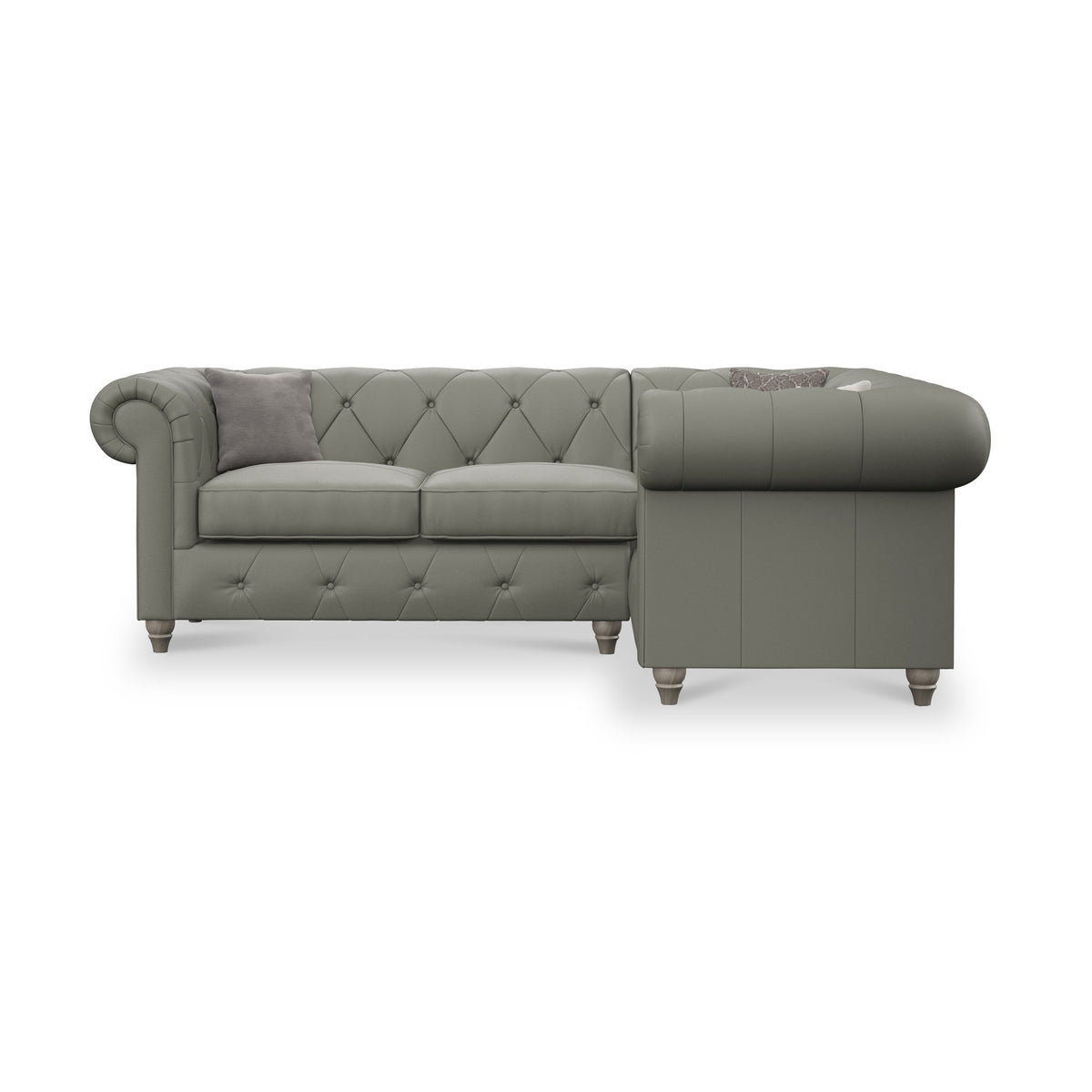 Everett Leather Corner Sofa