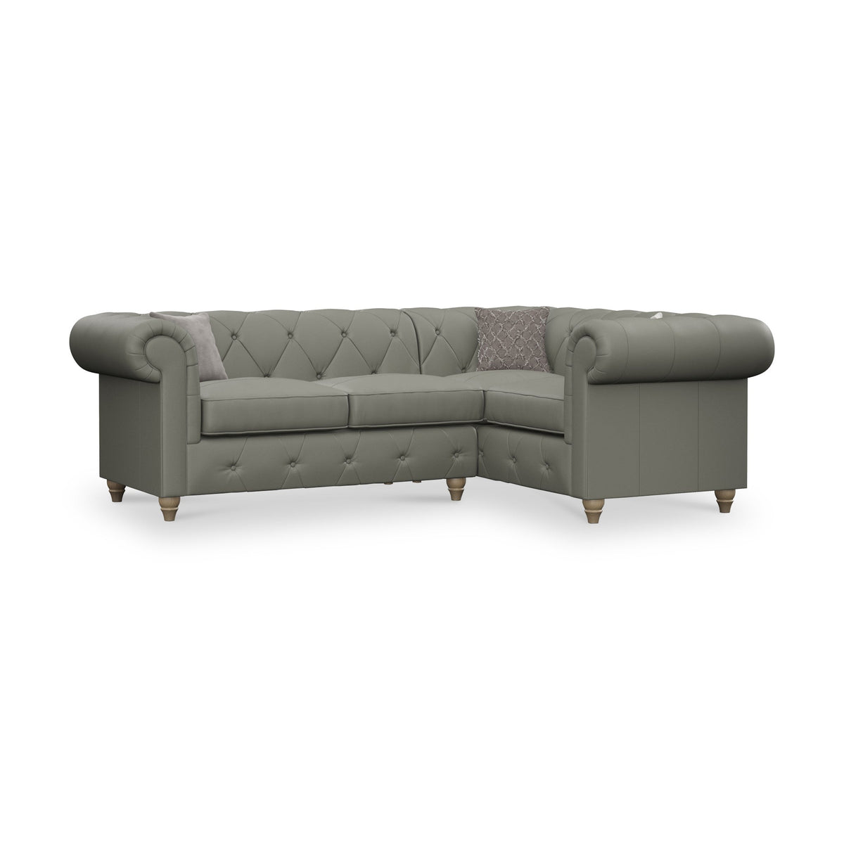 Everett Leather Corner Sofa