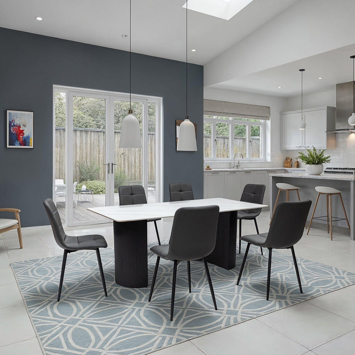 Eliyah 180cm Sintered Stone Dining Table