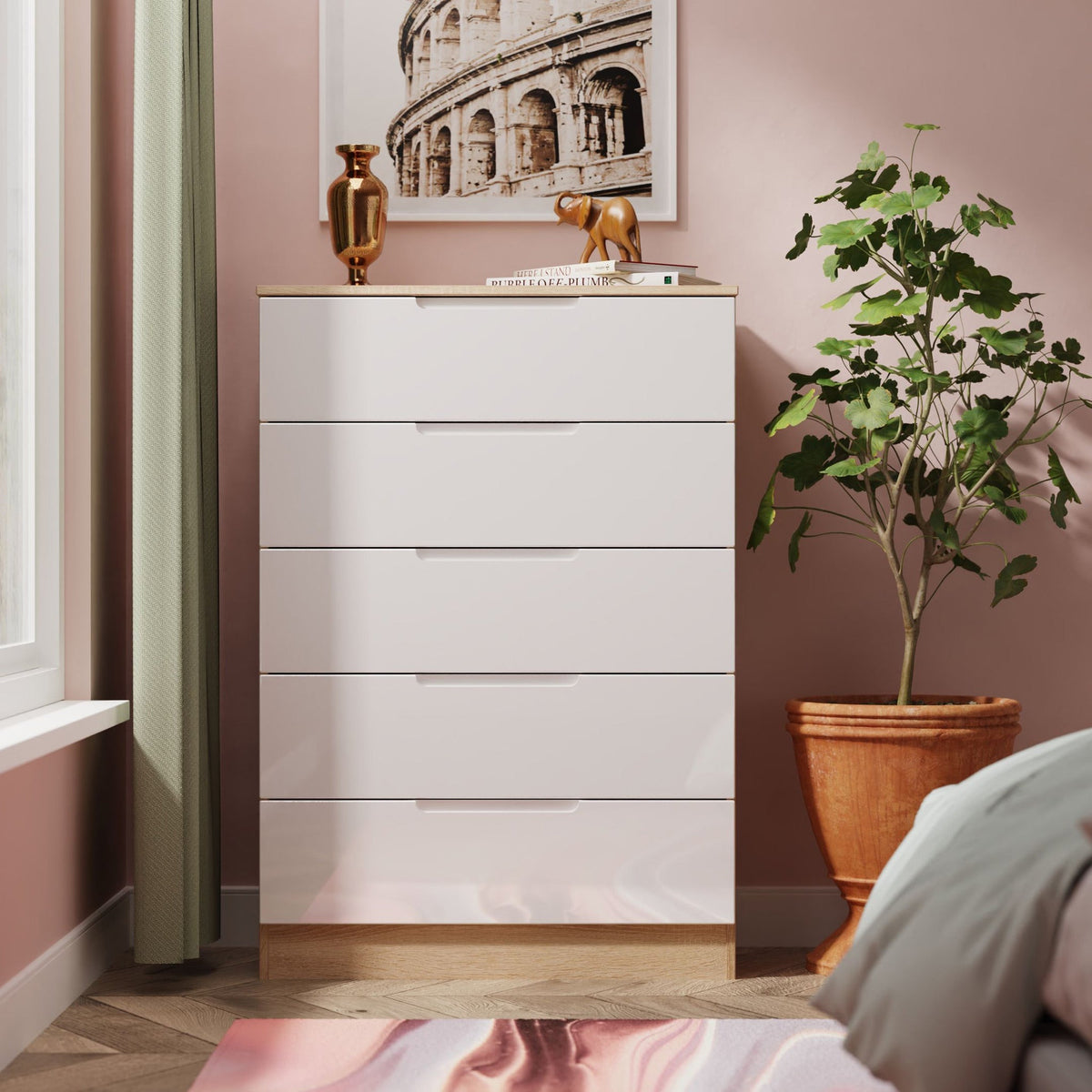 Henshaw 5 Drawer Chest