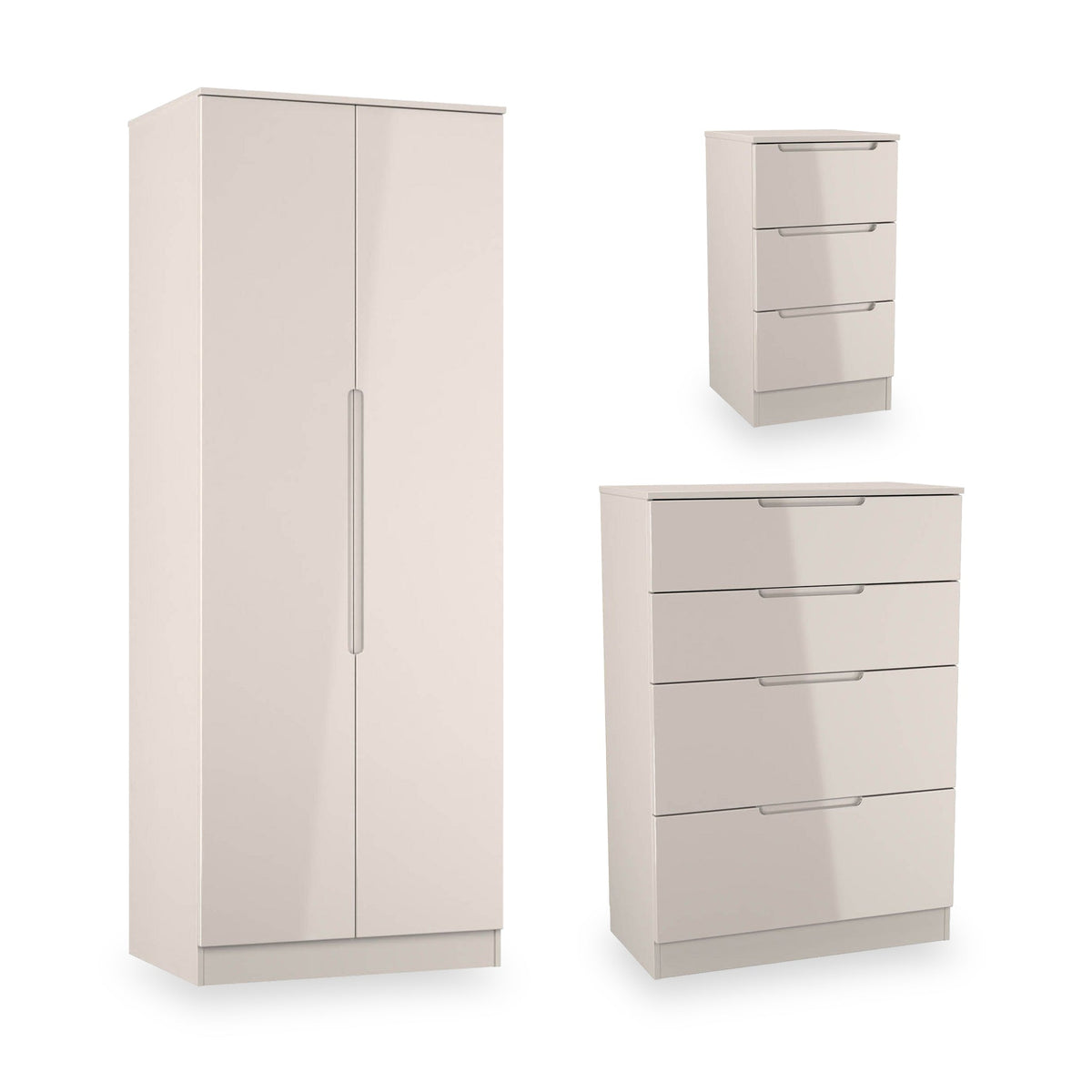 Henshaw 3 Piece Bedroom Furniture Set