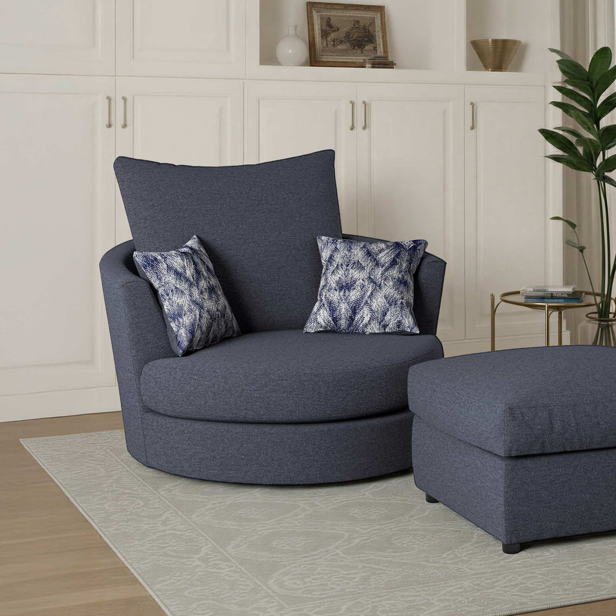 Tisha Swivel Armchair