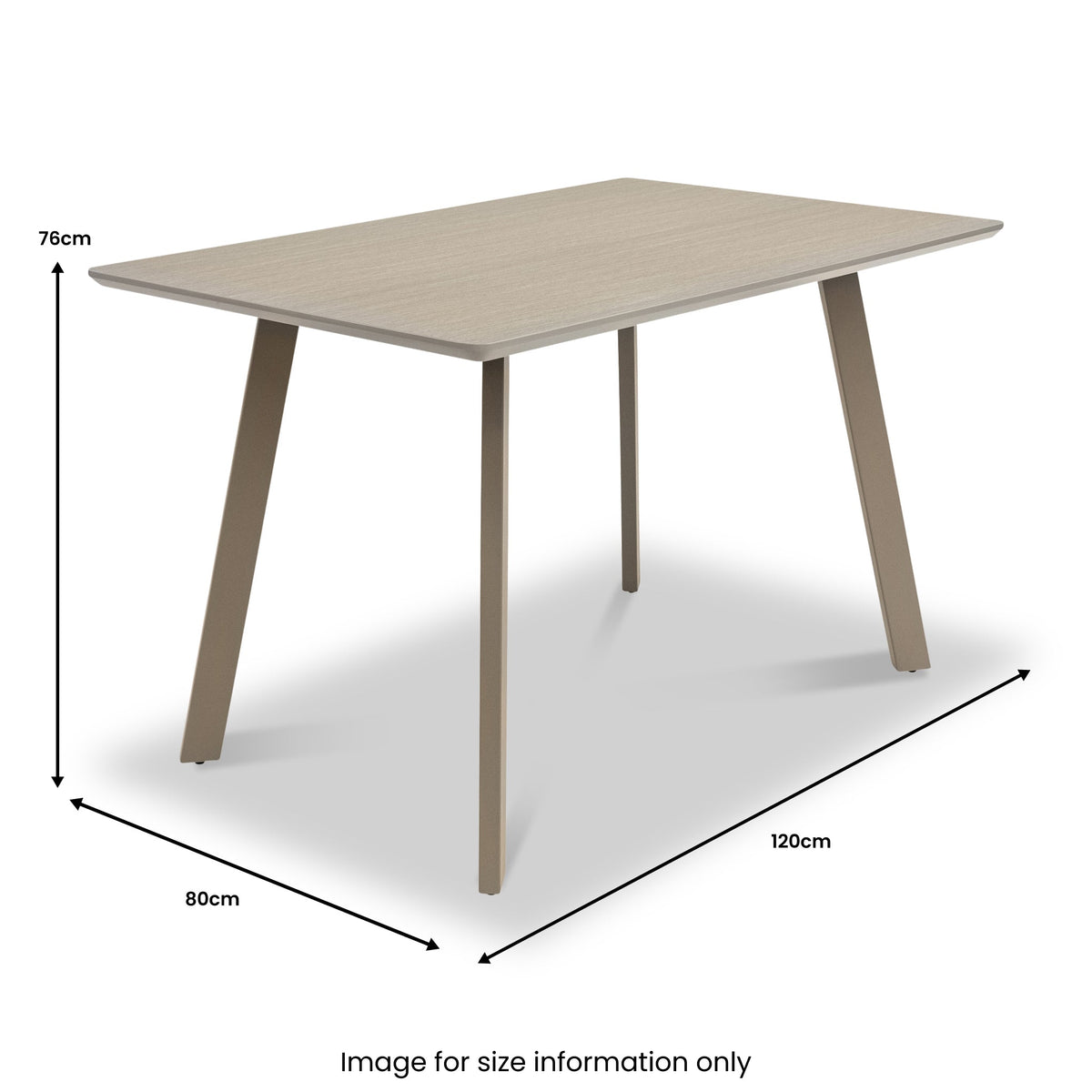 Hadley 120cm  Dining Table