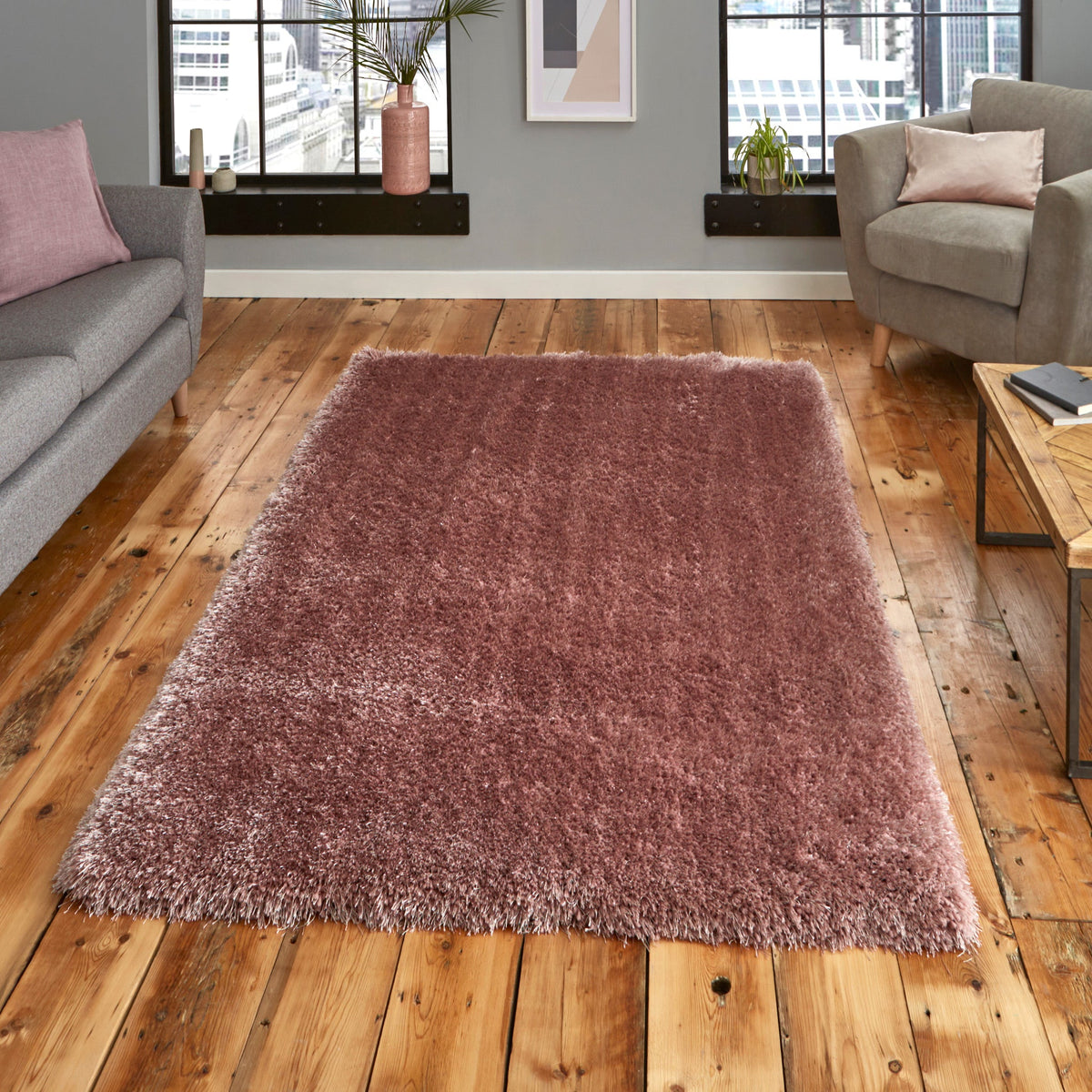 Newton Deluxe Shaggy Rug