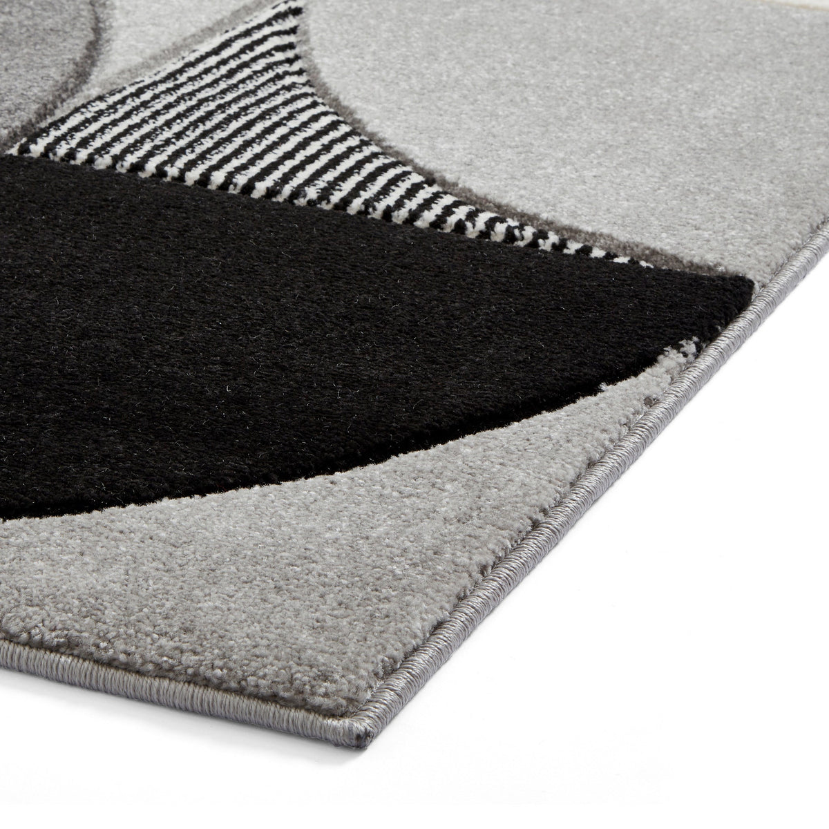 Regis Geometric Leaf Rug