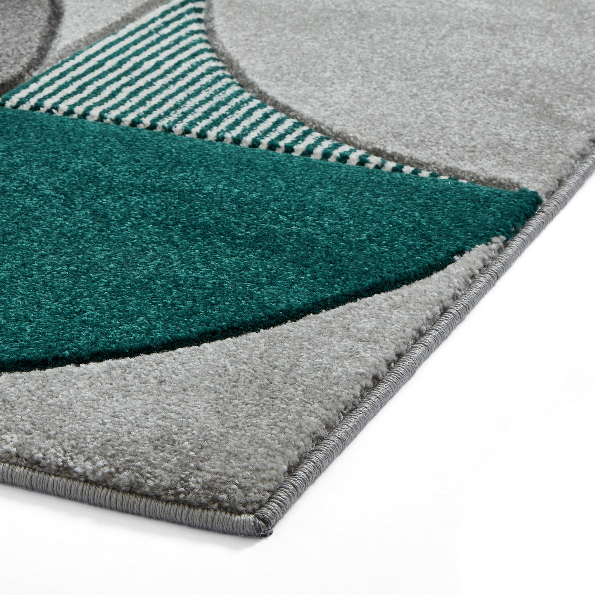 Regis Geometric Leaf Rug