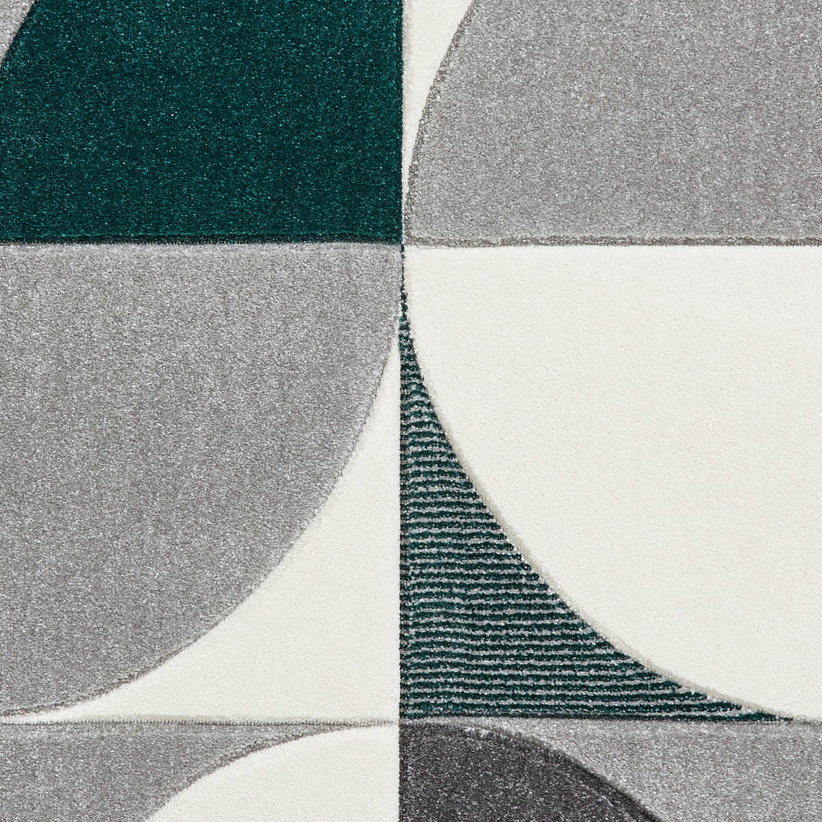 Regis Geometric Leaf Rug