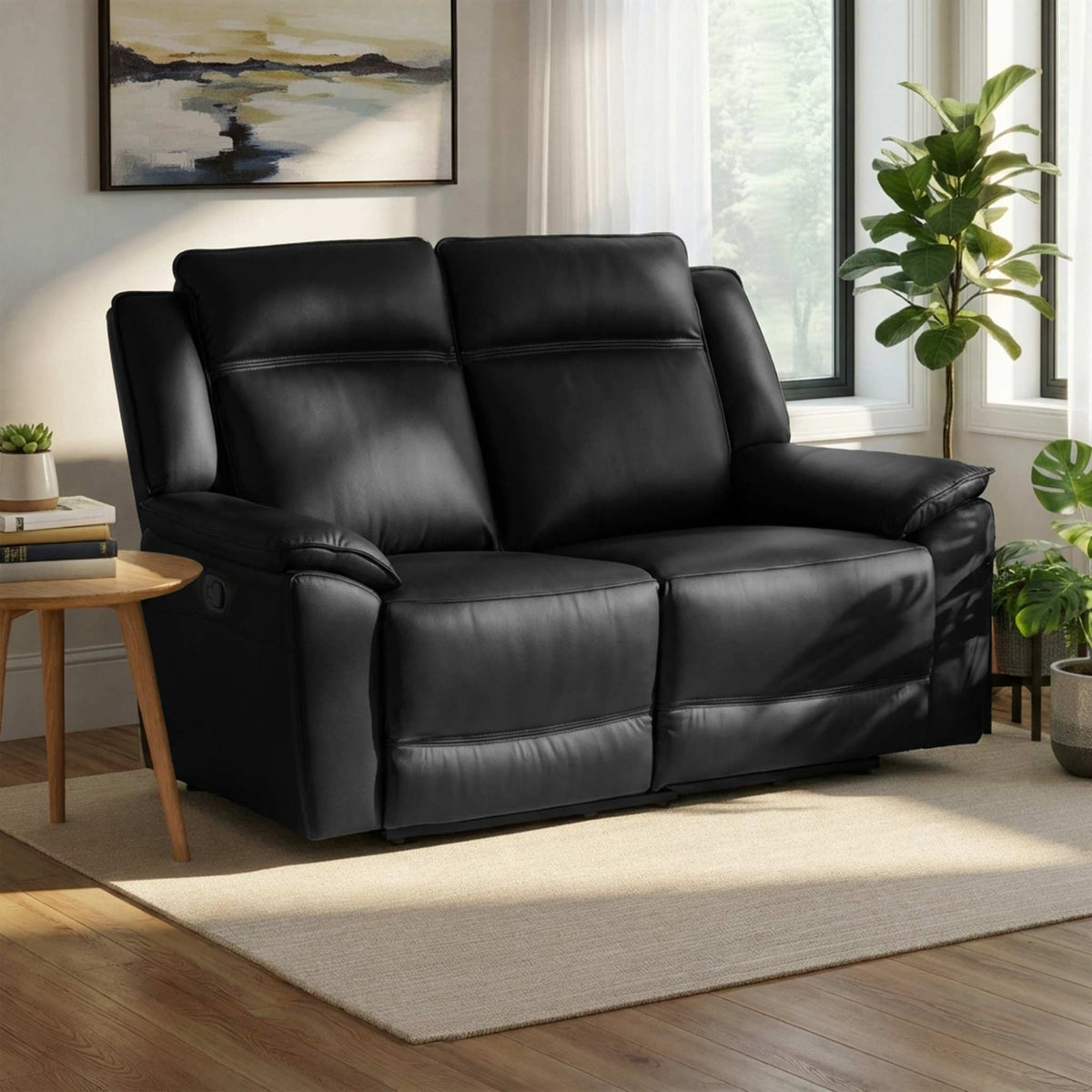 Alden Leather Recliner 2 Seater Sofa
