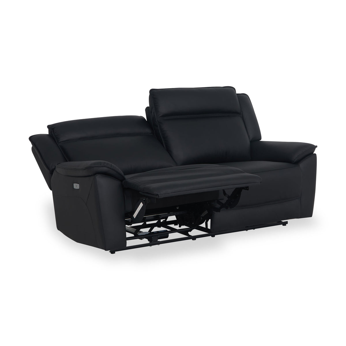 Alden Power Leather Recliner 3 Seater Sofa