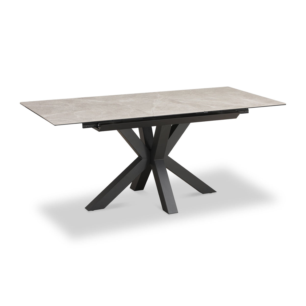 Palma Grey 140-180cm Extending Ceramic Dining Table