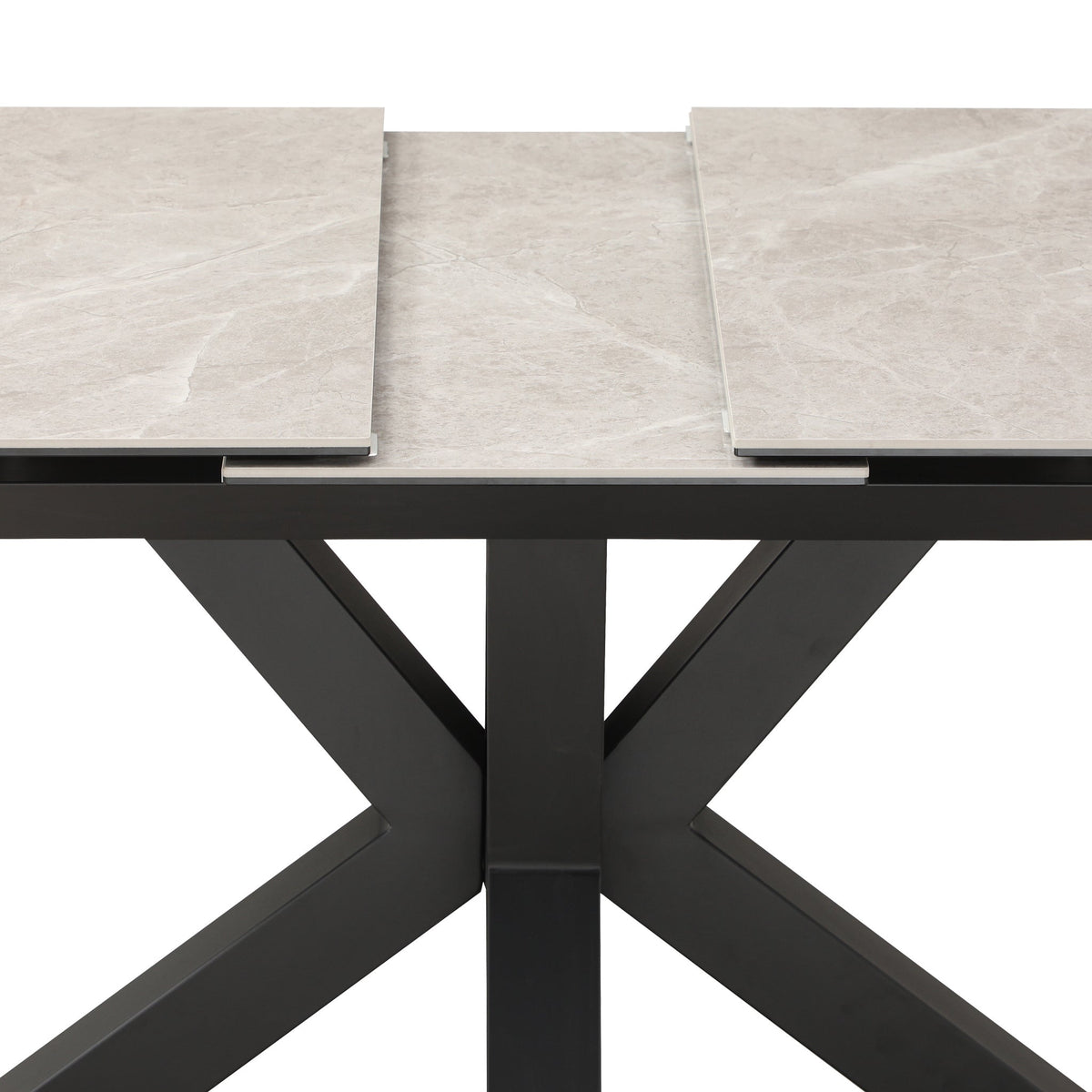 Palma Grey 140-180cm Extending Ceramic Dining Table