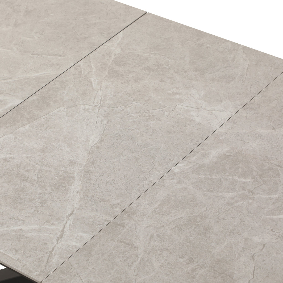 Palma Grey 140-180cm Extending Ceramic Dining Table