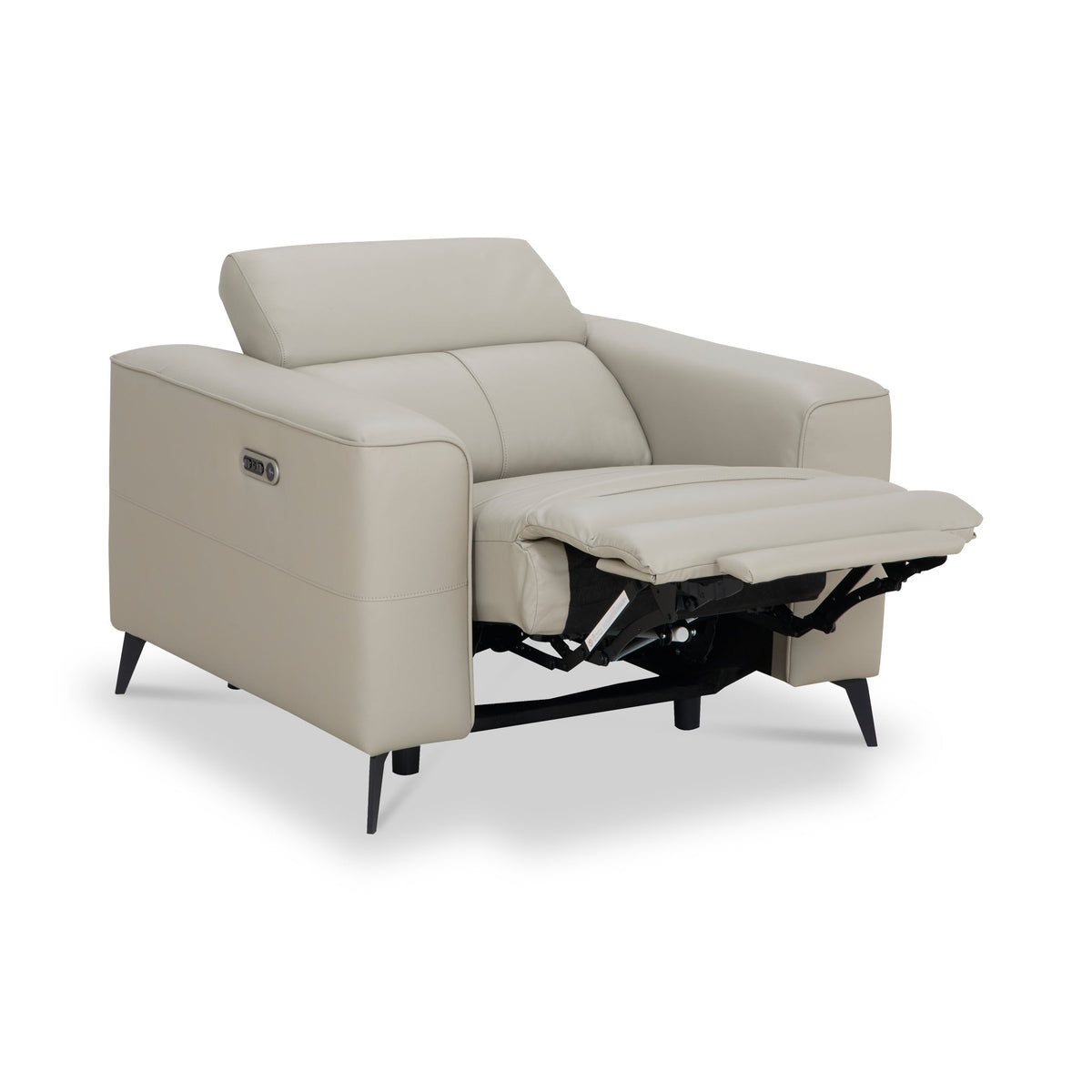 Radford Leather Dual Power Recliner Armchair
