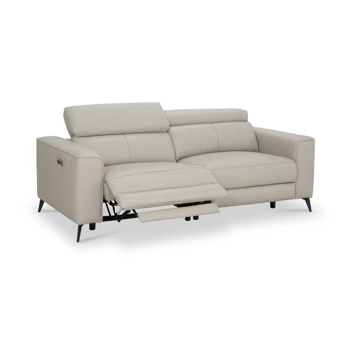 Radford Leather Dual Power Recliner 3 Seater Sofa